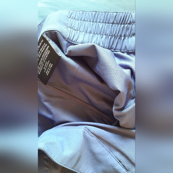 Blue Skirt With Pockets And Shorts - Picture 4 of 5